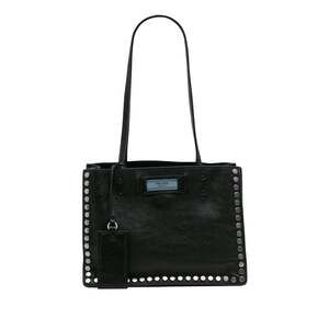 Etiquette Tote Studded Glace Calfskin #221439P76B